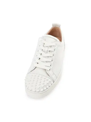 Christian Louboutin Men's Louis Junior Spikes Sneakers | Thumbnail 4 Christian Louboutin Men's Louis Junior Spikes Sneakers | Thumbnail 4