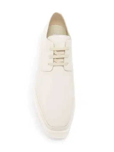 Stella McCartney Women's Elyse Shiny Patent 75MM Platform Lace-Up Shoes - Ivory - Size 8.5 | Thumbnail 4 Stella McCartney Women's Elyse Shiny Patent 75MM Platform Lace-Up Shoes - Ivory - Size 8.5 | Thumbnail 4
