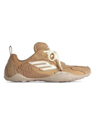 Balenciaga Women's Monday Ultra Sneakers - Beige White | Thumbnail 1 Balenciaga Women's Monday Ultra Sneakers - Beige White | Thumbnail 1