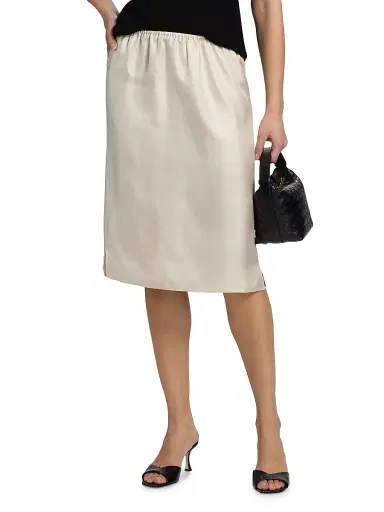 Loulou de Saison Women's Vasali Knee-Length Skirt - | Thumbnail 3 Loulou de Saison Women's Vasali Knee-Length Skirt - | Thumbnail 3