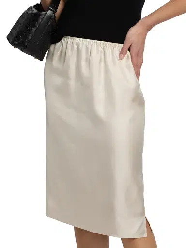 Loulou de Saison Women's Vasali Knee-Length Skirt - | Thumbnail 6 Loulou de Saison Women's Vasali Knee-Length Skirt - | Thumbnail 6