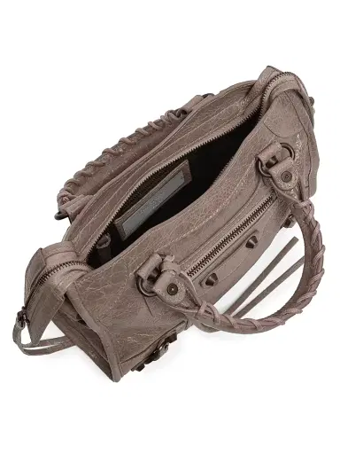 Balenciaga Women's Le City Crossbody Bag - Dark Noix | Thumbnail 4 Balenciaga Women's Le City Crossbody Bag - Dark Noix | Thumbnail 4