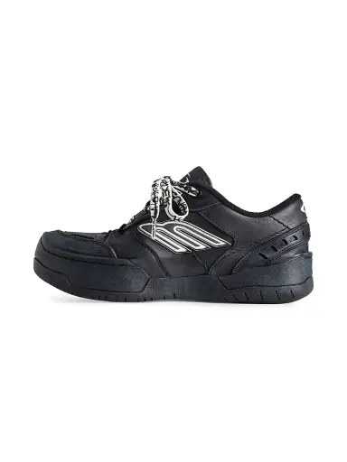 Balenciaga Women's Hamptons Platform Sneakers - Black - Size 11 | Thumbnail 5 Balenciaga Women's Hamptons Platform Sneakers - Black - Size 11 | Thumbnail 5