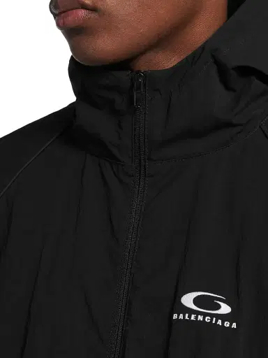 Balenciaga Men's Technical Tracksuit Jacket - Black - Size Large | Thumbnail 5 Balenciaga Men's Technical Tracksuit Jacket - Black - Size Large | Thumbnail 5