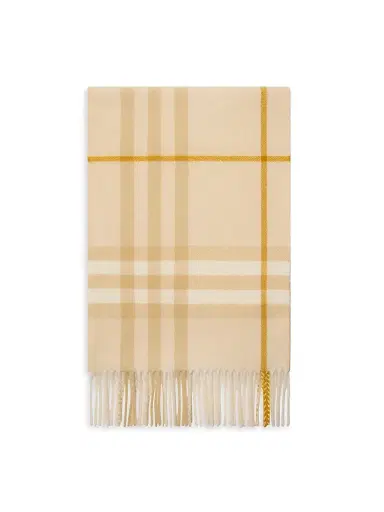 Burberry Women's Check Cashmere Scarf | Thumbnail 2 Burberry Women's Check Cashmere Scarf | Thumbnail 2