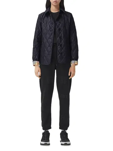 Burberry Women's Fernleigh Quilted Logo Jacket | Thumbnail 2 Burberry Women's Fernleigh Quilted Logo Jacket | Thumbnail 2