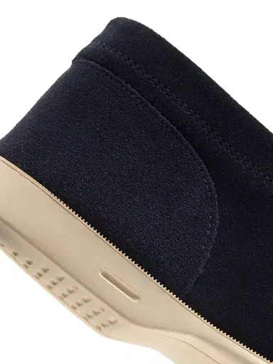 John Lobb Men's Pace Slip-On Loafers - Navy | Thumbnail 6 John Lobb Men's Pace Slip-On Loafers - Navy | Thumbnail 6