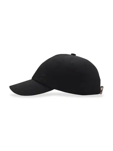 Burberry Men's Gabardine Baseball Cap - Black Sand - Size Medium | Thumbnail 4 Burberry Men's Gabardine Baseball Cap - Black Sand - Size Medium | Thumbnail 4