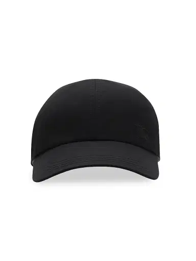 Burberry Men's Gabardine Baseball Cap - Black Sand - Size Medium | Thumbnail 1 Burberry Men's Gabardine Baseball Cap - Black Sand - Size Medium | Thumbnail 1