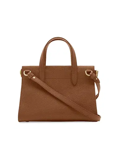 Burberry Women's Cotswolds Leather Top Handle Bag - Hazel | Thumbnail 5 Burberry Women's Cotswolds Leather Top Handle Bag - Hazel | Thumbnail 5