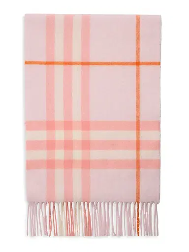 Burberry Women's Check Cashmere Scarf | Thumbnail 2 Burberry Women's Check Cashmere Scarf | Thumbnail 2