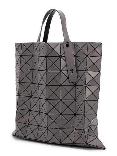 Bao Bao Issey Miyake Men's Lucent Matte Tote Bag - Charcoal Gray | Thumbnail 3 Bao Bao Issey Miyake Men's Lucent Matte Tote Bag - Charcoal Gray | Thumbnail 3