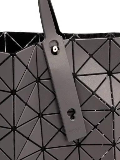 Bao Bao Issey Miyake Men's Lucent Matte Tote Bag - Charcoal Gray | Thumbnail 6 Bao Bao Issey Miyake Men's Lucent Matte Tote Bag - Charcoal Gray | Thumbnail 6