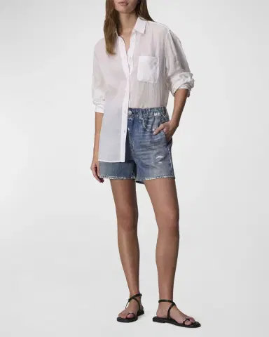rag & bone rb Miramar Cotton-Terry Walking Shorts | Thumbnail 3 rag & bone rb Miramar Cotton-Terry Walking Shorts | Thumbnail 3