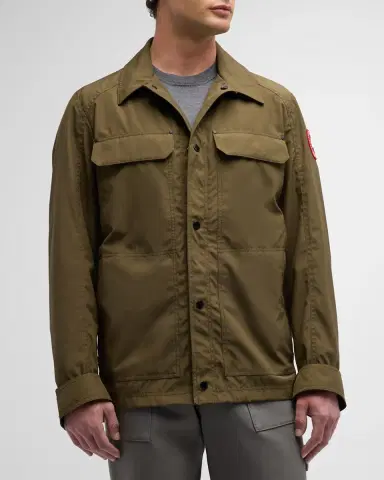 Canada Goose Men 's Burnaby Work Shirt | Thumbnail 4 Canada Goose Men 's Burnaby Work Shirt | Thumbnail 4