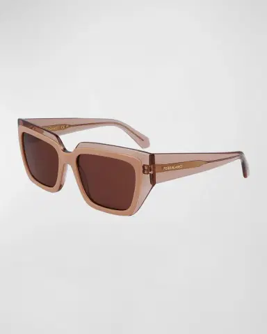 Ferragamo Logo Acetate Butterfly Sunglasses | Thumbnail 3 Ferragamo Logo Acetate Butterfly Sunglasses | Thumbnail 3