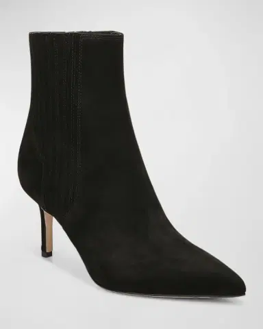 Veronica Beard 70mm Lisa Suede Stiletto Ankle Booties | Thumbnail 3 Veronica Beard 70mm Lisa Suede Stiletto Ankle Booties | Thumbnail 3