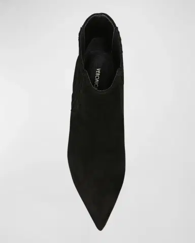 Veronica Beard 70mm Lisa Suede Stiletto Ankle Booties | Thumbnail 5 Veronica Beard 70mm Lisa Suede Stiletto Ankle Booties | Thumbnail 5