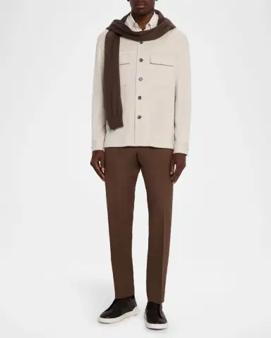 Zegna Men's Oasi Cashmere Overshirt | Thumbnail 2 Zegna Men's Oasi Cashmere Overshirt | Thumbnail 2