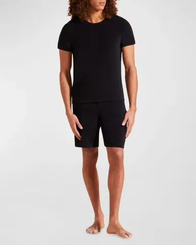 Vilebrequin Men 's Terry Toweling T-Shirt | Thumbnail 2 Vilebrequin Men 's Terry Toweling T-Shirt | Thumbnail 2