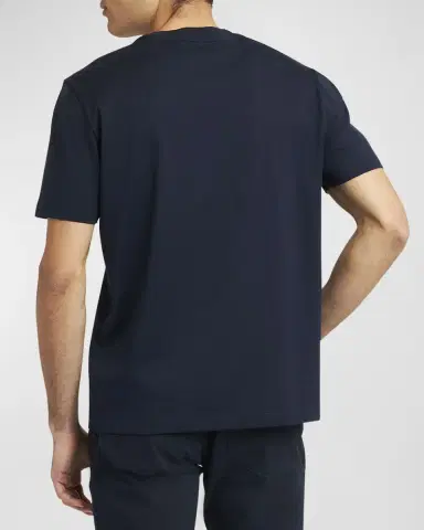 Brioni Men's Cotton Crewneck T-Shirt | Thumbnail 2 Brioni Men's Cotton Crewneck T-Shirt | Thumbnail 2