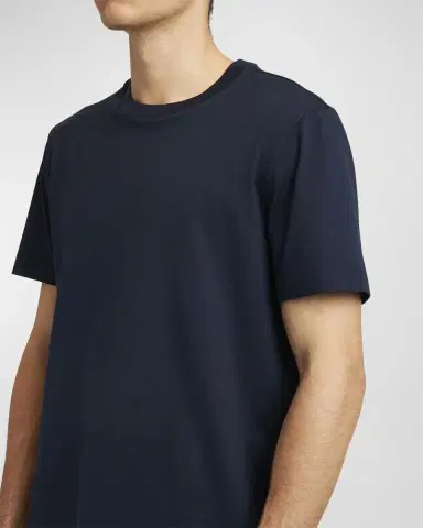 Brioni Men's Cotton Crewneck T-Shirt | Thumbnail 5 Brioni Men's Cotton Crewneck T-Shirt | Thumbnail 5