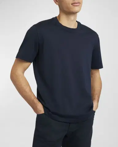 Brioni Men's Cotton Crewneck T-Shirt | Thumbnail 6 Brioni Men's Cotton Crewneck T-Shirt | Thumbnail 6
