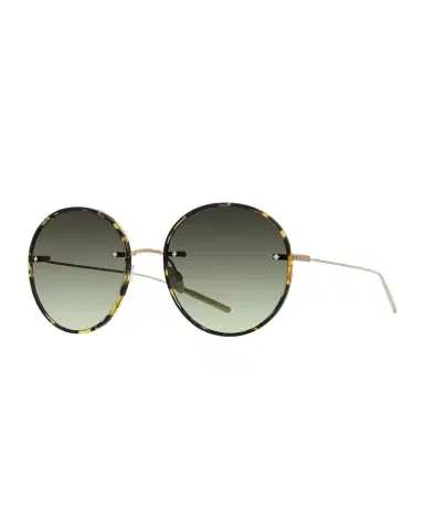 Barton Perreira Rigby Havana Titanium & Acetate Round Sunglasses | Thumbnail 1 Barton Perreira Rigby Havana Titanium & Acetate Round Sunglasses | Thumbnail 1