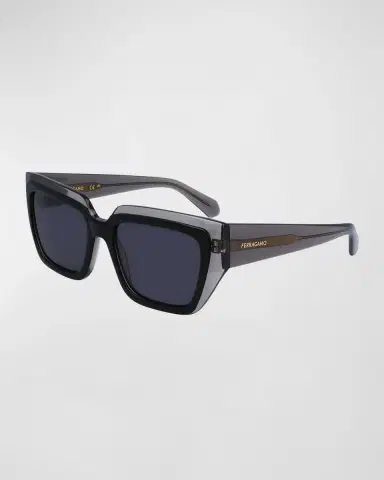 Ferragamo Logo Acetate Butterfly Sunglasses | Thumbnail 3 Ferragamo Logo Acetate Butterfly Sunglasses | Thumbnail 3