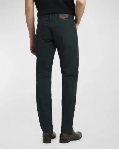 Brioni Men 's Cotton Stretch 5-Pocket Pants | Thumbnail 3 Brioni Men 's Cotton Stretch 5-Pocket Pants | Thumbnail 3