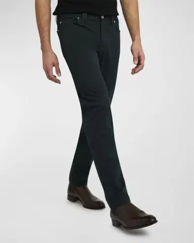 Brioni Men 's Cotton Stretch 5-Pocket Pants | Thumbnail 6 Brioni Men 's Cotton Stretch 5-Pocket Pants | Thumbnail 6