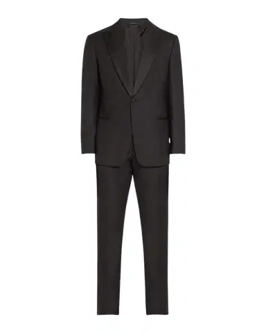Giorgio Armani Men 's Wool Satin-Lapel Two-Piece Tuxedo Set | Thumbnail 1 Giorgio Armani Men 's Wool Satin-Lapel Two-Piece Tuxedo Set | Thumbnail 1