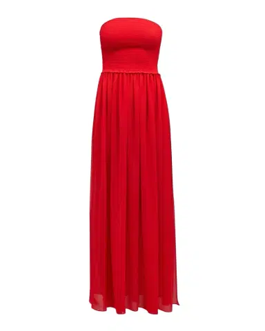 Ramy Brook Calista Smocked Strapless Side-Split Coverup Dress | Thumbnail 1 Ramy Brook Calista Smocked Strapless Side-Split Coverup Dress | Thumbnail 1