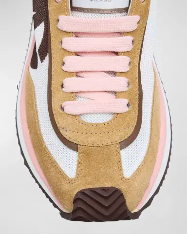 Dolce & Gabbana Mixed-Material DG Cushion Sneakers | Thumbnail 5 Dolce & Gabbana Mixed-Material DG Cushion Sneakers | Thumbnail 5