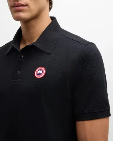 Canada Goose Men 's Beckley Polo Shirt | Thumbnail 5 Canada Goose Men 's Beckley Polo Shirt | Thumbnail 5
