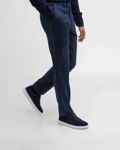 Brioni Men's New Cassette Suede Low-Top Sneakers | Thumbnail 2 Brioni Men's New Cassette Suede Low-Top Sneakers | Thumbnail 2