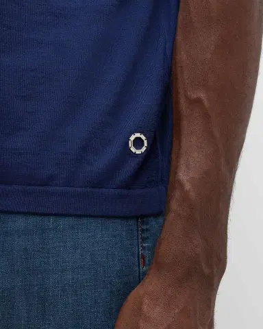 Stefano Ricci Men's Cashmere Crewneck T-Shirt | Thumbnail 5 Stefano Ricci Men's Cashmere Crewneck T-Shirt | Thumbnail 5