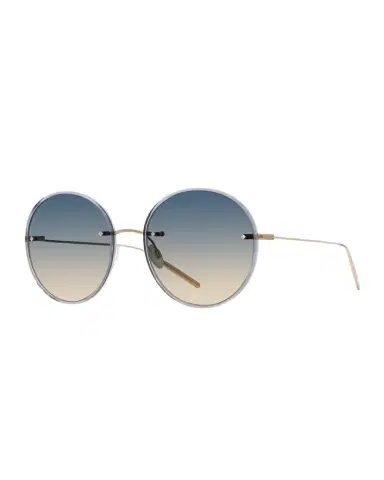 Barton Perreira Rigby Golden Titanium & Acetate Round Sunglasses | Thumbnail 1 Barton Perreira Rigby Golden Titanium & Acetate Round Sunglasses | Thumbnail 1