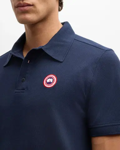 Canada Goose Men 's Beckley Polo Shirt | Thumbnail 5 Canada Goose Men 's Beckley Polo Shirt | Thumbnail 5