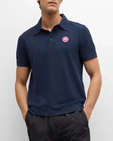 Canada Goose Men 's Beckley Polo Shirt | Thumbnail 6 Canada Goose Men 's Beckley Polo Shirt | Thumbnail 6
