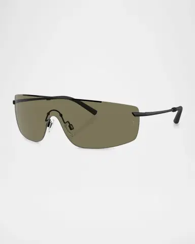 Oliver Peoples x Roger Federer Men's R-5 Metal Shield Sunglasses | Thumbnail 3 Oliver Peoples x Roger Federer Men's R-5 Metal Shield Sunglasses | Thumbnail 3