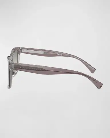 Brunello Cucinelli Logo Acetate Butterfly Sunglasses | Thumbnail 2 Brunello Cucinelli Logo Acetate Butterfly Sunglasses | Thumbnail 2