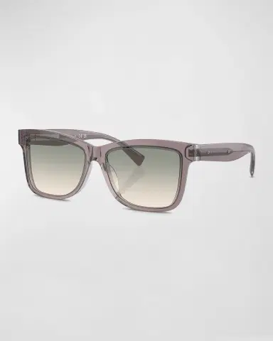 Brunello Cucinelli Logo Acetate Butterfly Sunglasses | Thumbnail 3 Brunello Cucinelli Logo Acetate Butterfly Sunglasses | Thumbnail 3