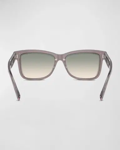 Brunello Cucinelli Logo Acetate Butterfly Sunglasses | Thumbnail 4 Brunello Cucinelli Logo Acetate Butterfly Sunglasses | Thumbnail 4