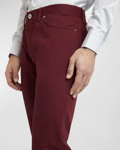 Brioni Men 's Cotton Stretch 5-Pocket Pants | Thumbnail 7 Brioni Men 's Cotton Stretch 5-Pocket Pants | Thumbnail 7