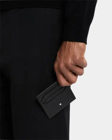 Montblanc Men's Meisterstuck Leather Card Holder | Thumbnail 2 Montblanc Men's Meisterstuck Leather Card Holder | Thumbnail 2