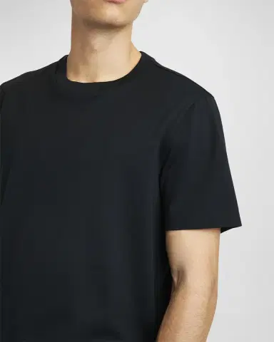 Brioni Men's Cotton Crewneck T-Shirt | Thumbnail 5 Brioni Men's Cotton Crewneck T-Shirt | Thumbnail 5
