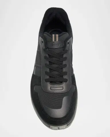 Brioni Men's Fabric and Suede Low-Top Sneakers | Thumbnail 5 Brioni Men's Fabric and Suede Low-Top Sneakers | Thumbnail 5