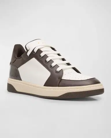 Giuseppe Zanotti Men's Gz94 Bicolor Leather High-Top Sneakers | Thumbnail 3 Giuseppe Zanotti Men's Gz94 Bicolor Leather High-Top Sneakers | Thumbnail 3