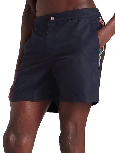 Paul Smith Men's Signature Stripe Swim Shorts - Navy - Size XL | Thumbnail 2 Paul Smith Men's Signature Stripe Swim Shorts - Navy - Size XL | Thumbnail 2